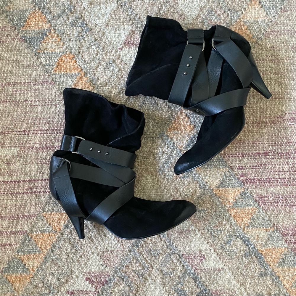 New Shadow Suede Slouch Boots